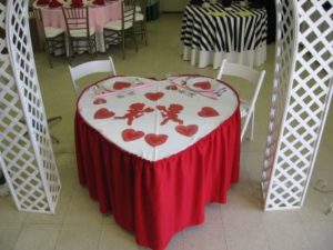 Heart Shaped Table